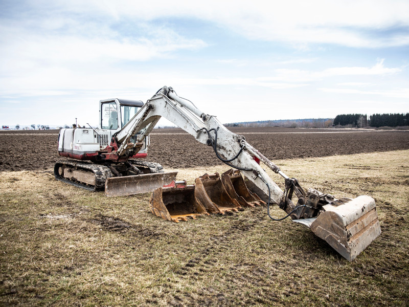 Minibagr 7,5 tuny - Takeuchi TB 175 | ZENMÍ PRÁCE TÁBOR